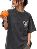 Thick Thighs and Spooky Vibes Halloween Graphic Tee