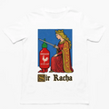 Sir Racha Medieval Queen and Hot Sauce Graphic T-Shirt