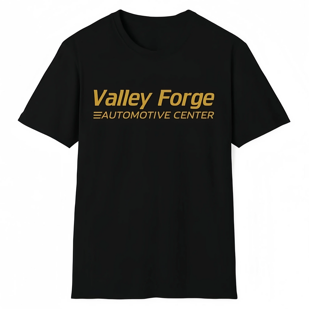 Valley Forge Automotive Center Retro Garage Graphic T-Shirt