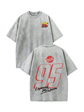 Lightning McQueen 95 Racing Graphic Washed T-Shirt