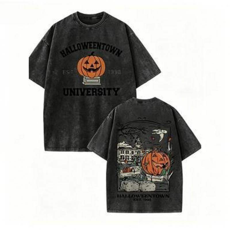 Halloweentown University Pumpkin Graphic Short Sleeve Tee