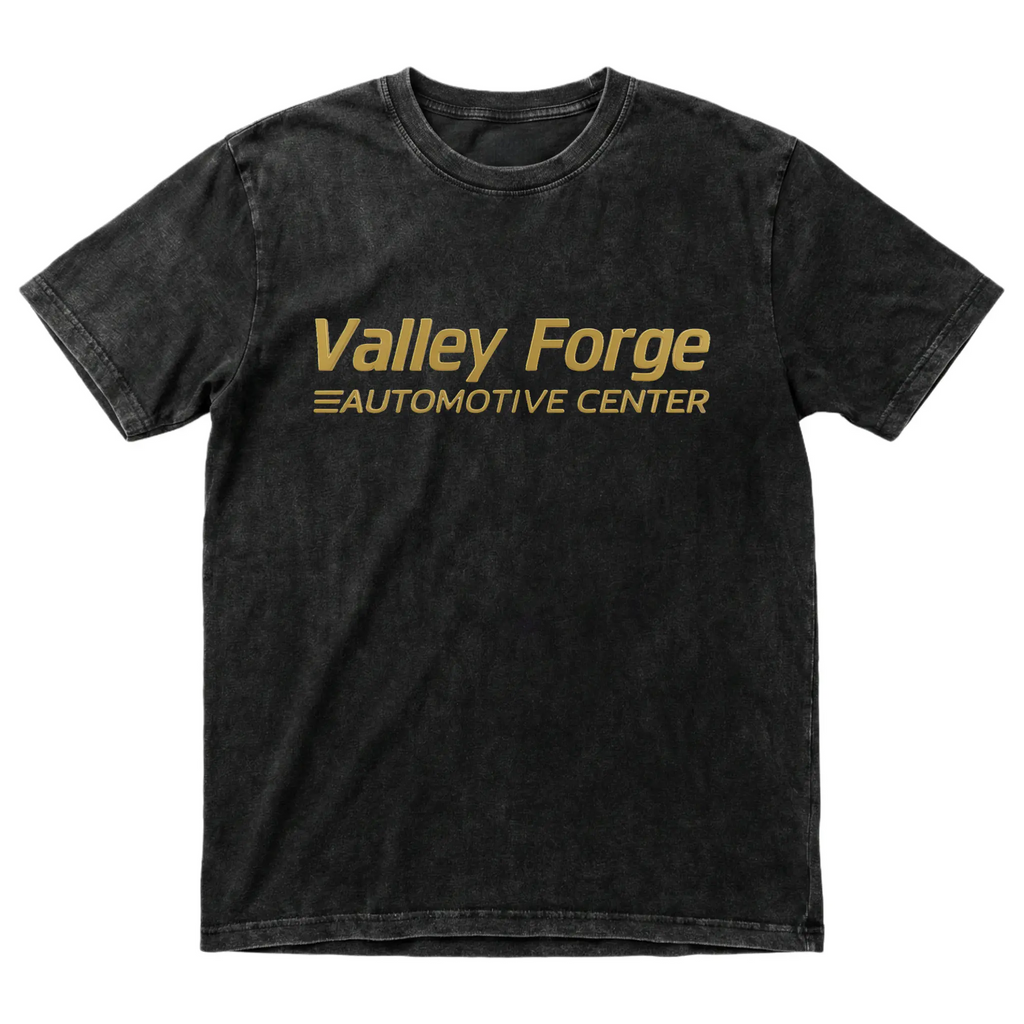 Valley Forge Automotive Center Retro Garage Graphic T-Shirt