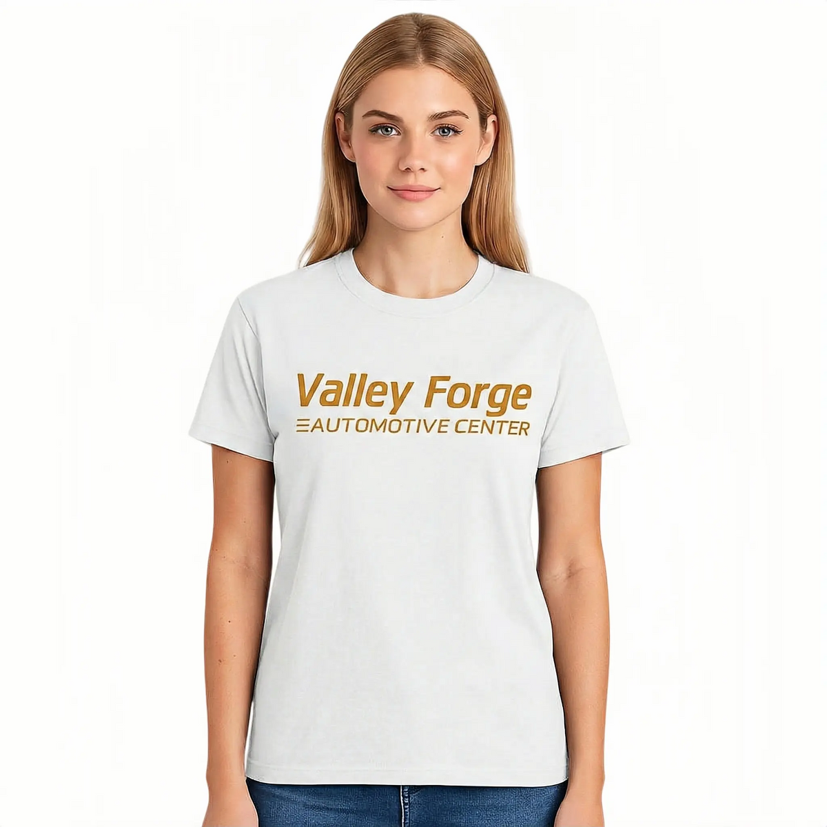 Valley Forge Automotive Center Retro Garage Graphic T-Shirt