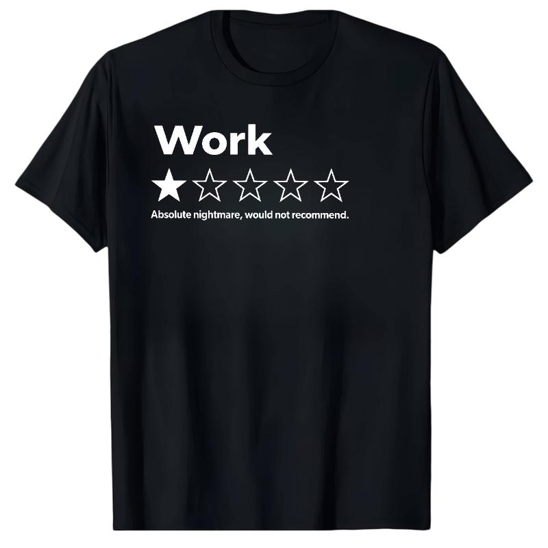 One Star People Work Monday Graphic Apparel Collection