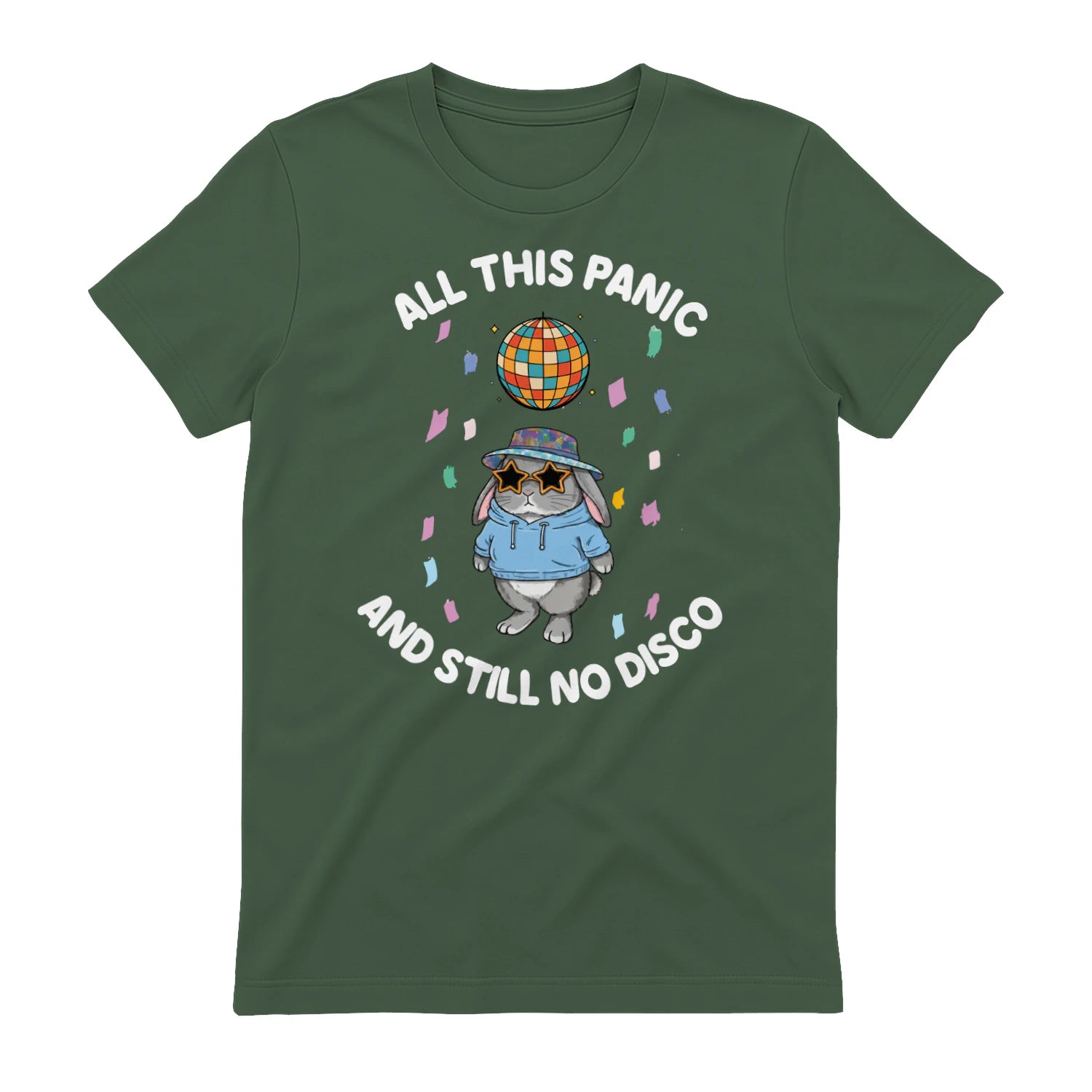 ALL THIS PANIC AND STILL NO DISCO - Military Green