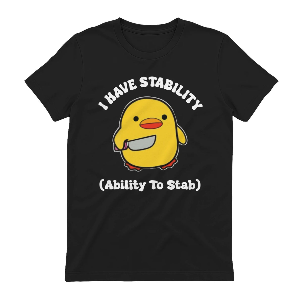 I HAVE STABILITY (Ability To Stab) - Black
