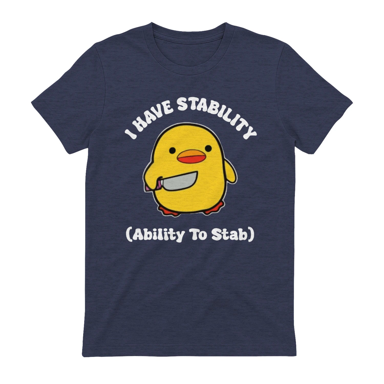 I HAVE STABILITY (Ability To Stab) - Heather Navy
