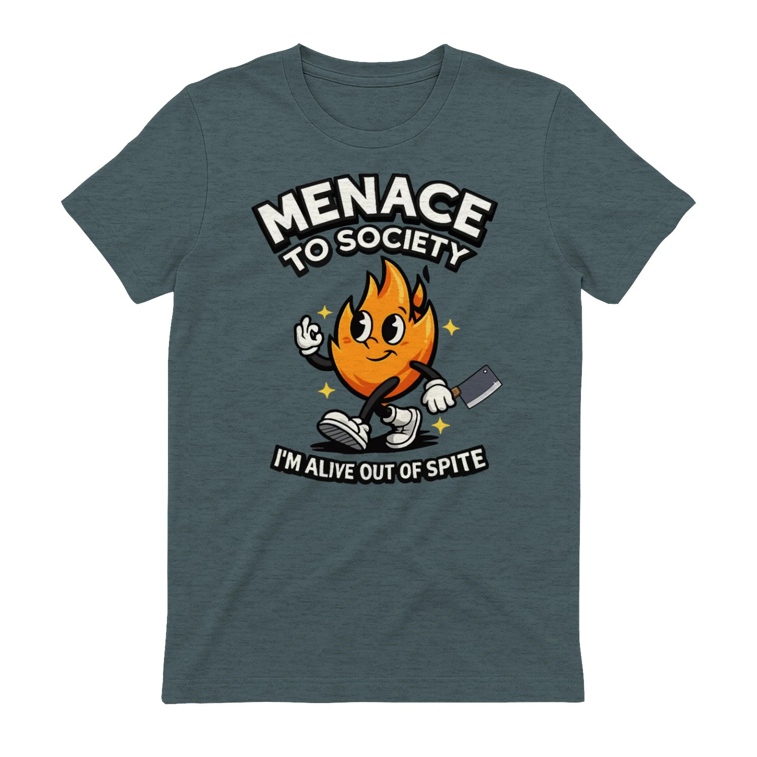 MENAGE TO SOCIETY I'M ALIVE OUT OF SPITE - Dark Heather