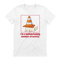 I'm a malfunctioning member of society - White