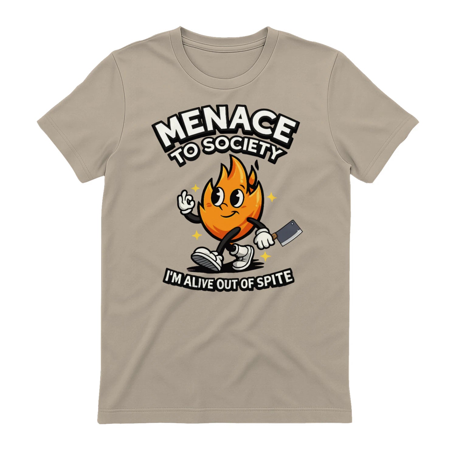 MENAGE TO SOCIETY I'M ALIVE OUT OF SPITE - Sand