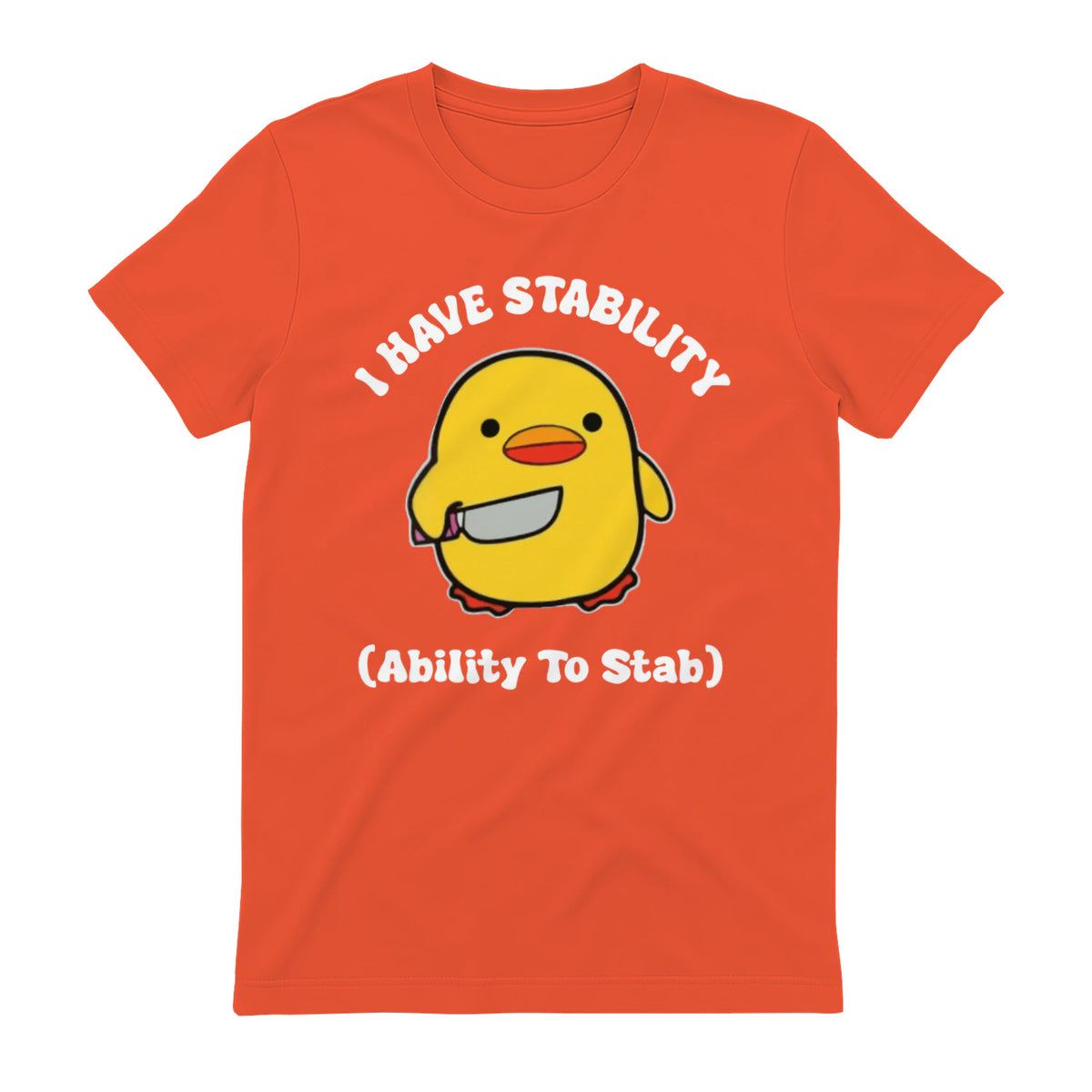 I HAVE STABILITY (Ability To Stab) - Orange