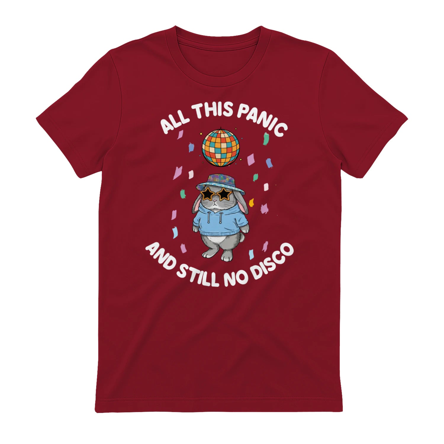 ALL THIS PANIC AND STILL NO DISCO - Antique Cherry Red