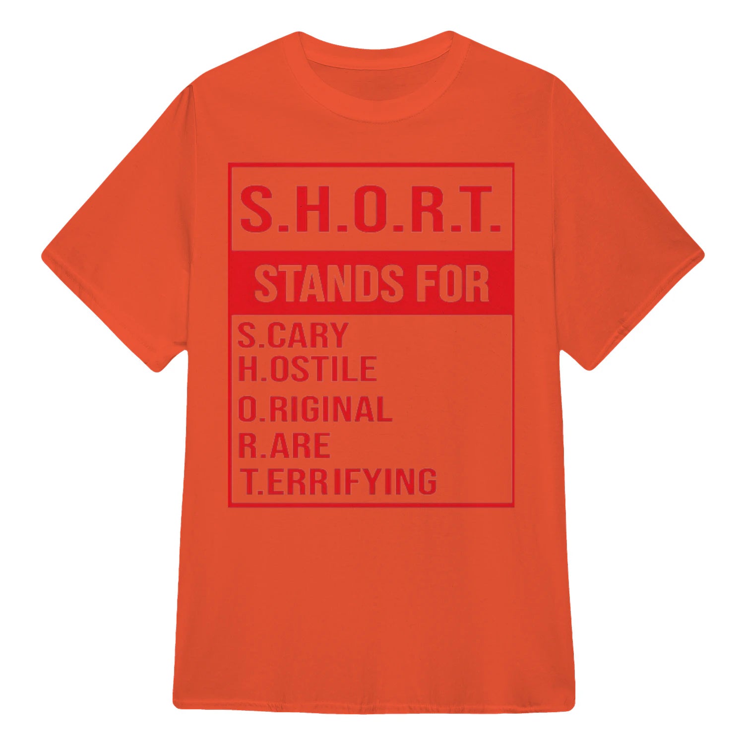 SHORT STANDS FOR SCARY HOSTILE ORIGINAL RARE - Orange