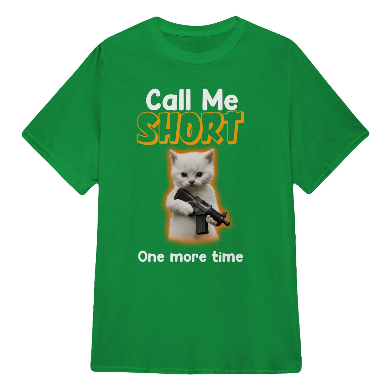 Call me short one more time - Irish Green