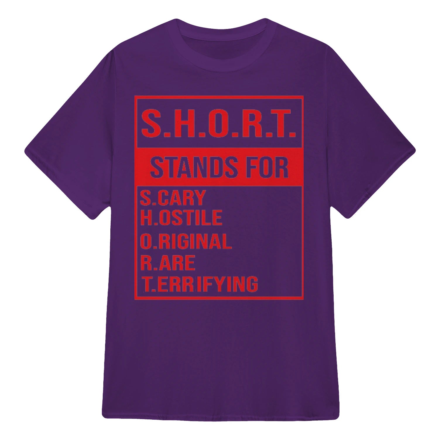 SHORT STANDS FOR SCARY HOSTILE ORIGINAL RARE - Purple